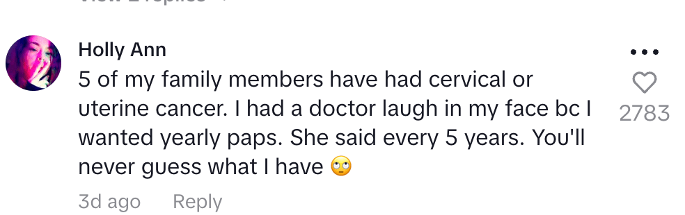 Comments on @miksstuff video about breast cancer screening